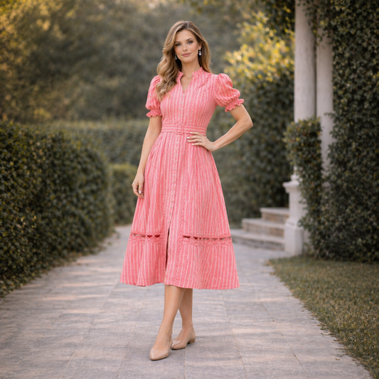 Vestido Midi Estruturado Laís Gripir