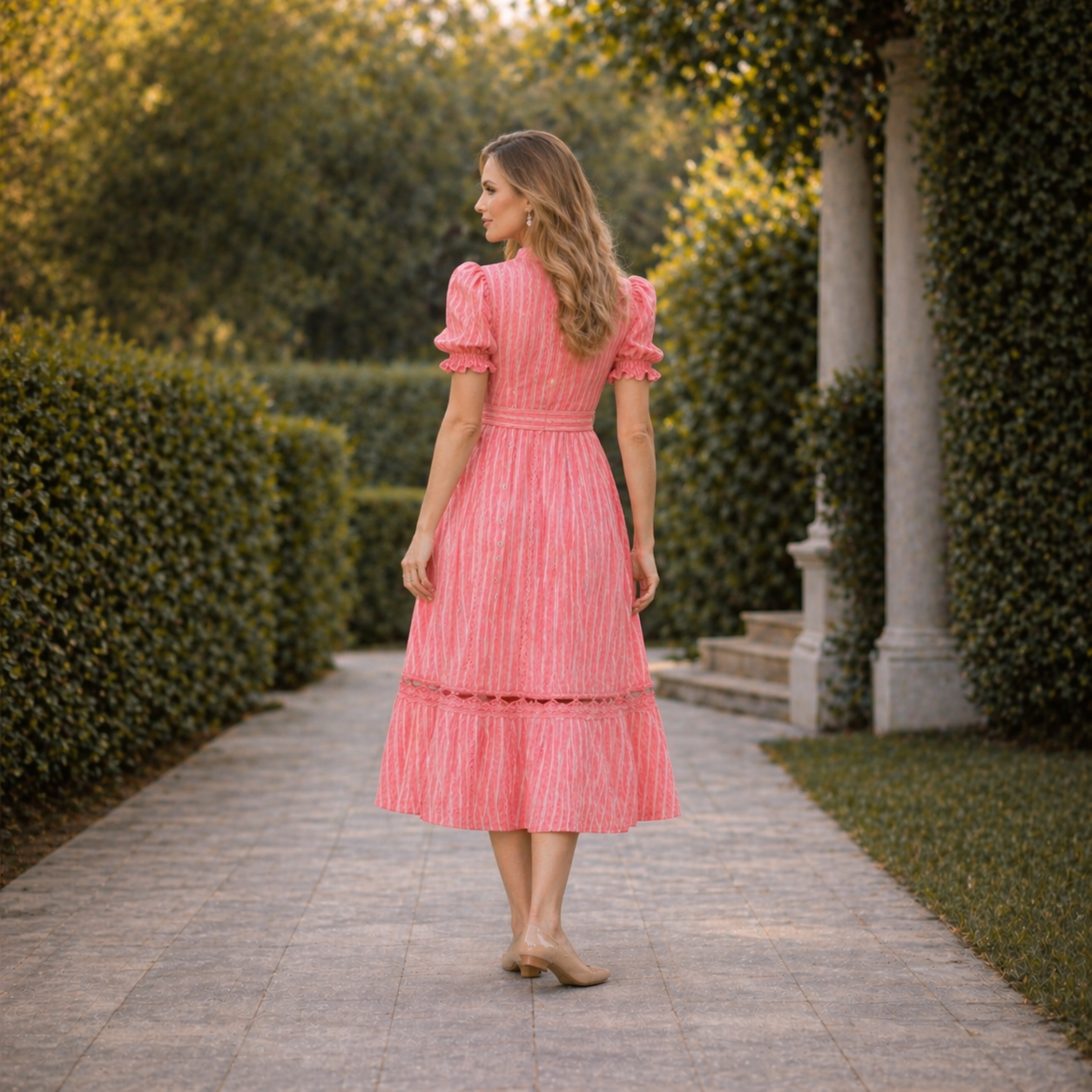 Vestido Midi Estruturado Laís Gripir